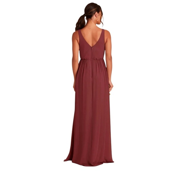 🌻Birdy Grey Laurie Chiffon Dress in Rosewood - Picture 7 of 12